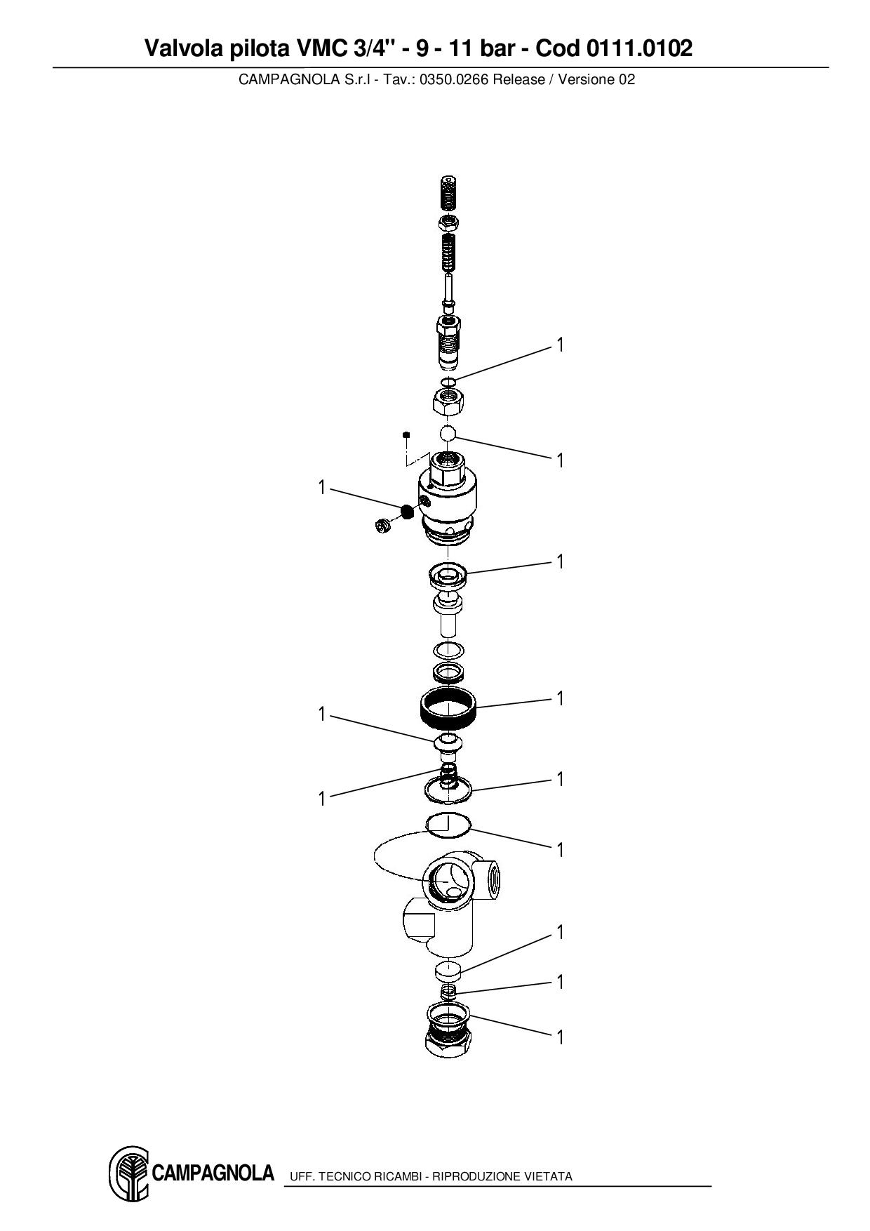 0111.0102_Valvola pilota VMC 9 – 11 bar